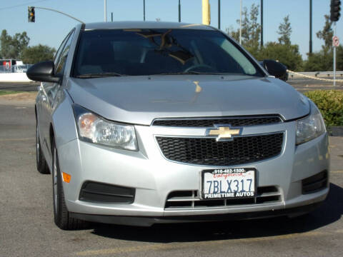 2013 Chevrolet Cruze for sale at PRIMETIME AUTOS in Sacramento CA