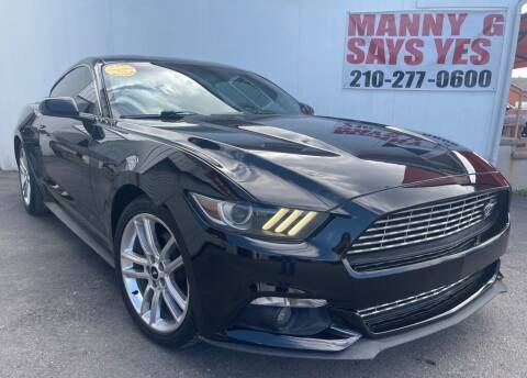 2016 Ford Mustang for sale at Manny G Motors in San Antonio TX