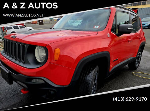 2016 Jeep Renegade for sale at A & Z AUTOS in Westfield MA