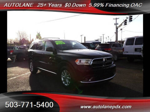 2019 Dodge Durango SXT Plus