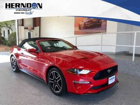 2020 Ford Mustang for sale at Herndon Chevrolet in Lexington SC