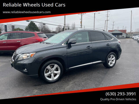 2011 Lexus RX 350 for sale at Reliable Wheels Used Cars in West Chicago IL