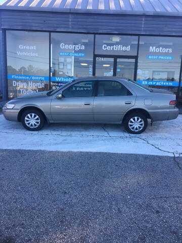1998 Toyota Camry for sale at Georgia Certified Motors in Stockbridge GA