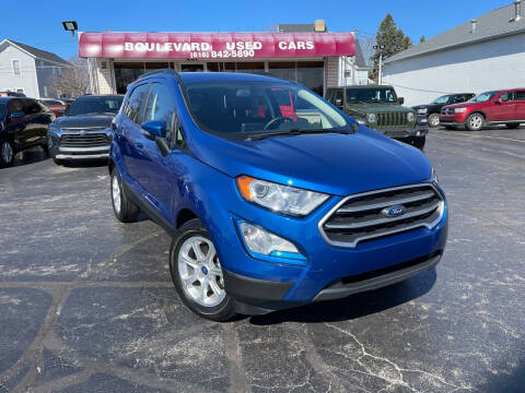 2020 Ford EcoSport for sale at Boulevard Used Cars in Grand Haven MI