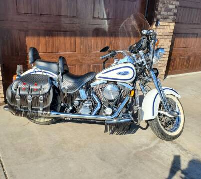 1997 Harley-Davidson Springer Softtail Classic FLST for sale at Hooked On Classics in Excelsior MN