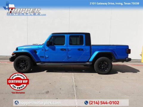 2022 Jeep Gladiator for sale at HOPPER MOTORPLEX in Irving TX