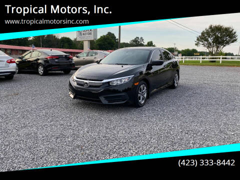 2016 Honda Civic for sale at Tropical Motors, Inc. in Riceville TN