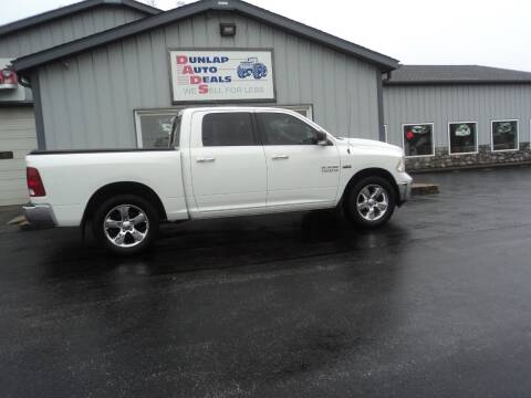 2016 RAM 1500 for sale at Dunlap Auto Deals in Elkhart IN