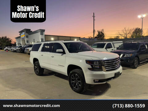 2017 Chevrolet Suburban for sale at Shawn's Motor Credit in Houston TX