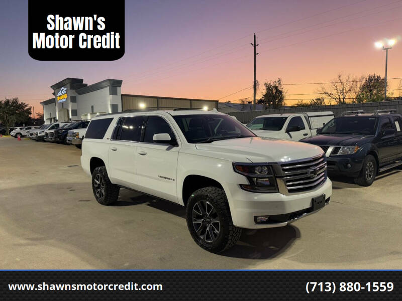 2017 Chevrolet Suburban for sale at Shawn's Motor Credit in Houston TX