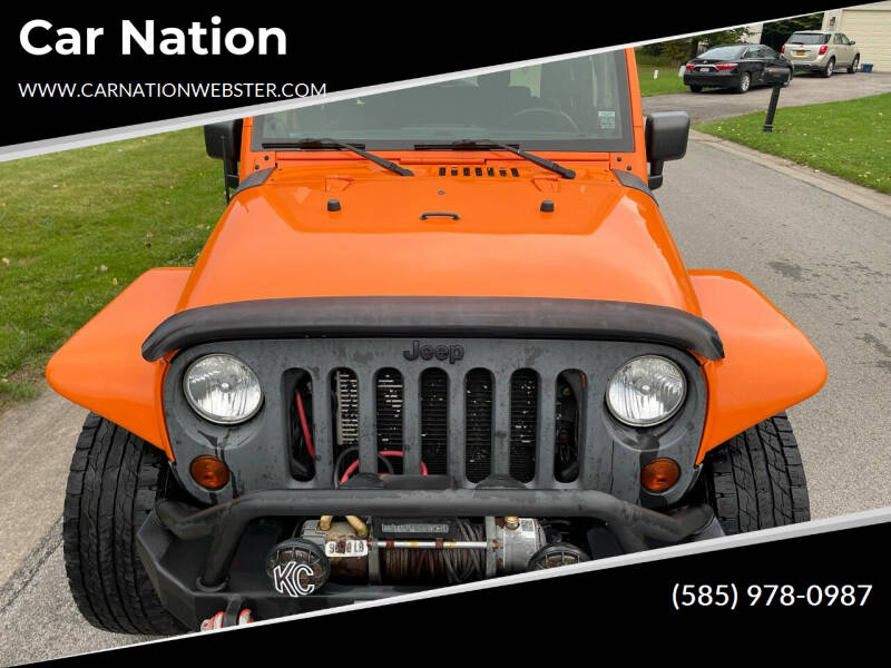 2012 Jeep Wrangler for sale at Car Nation in Webster NY