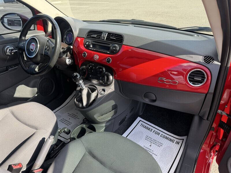 2012 FIAT 500 Pop