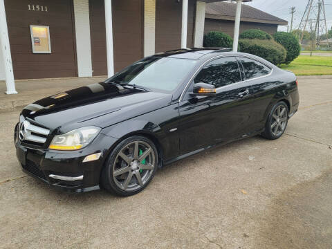 2012 Mercedes-Benz C-Class for sale at MOTORSPORTS IMPORTS in Houston TX