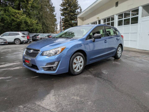 2016 Subaru Impreza for sale at Legacy Auto Sales LLC in Seattle WA