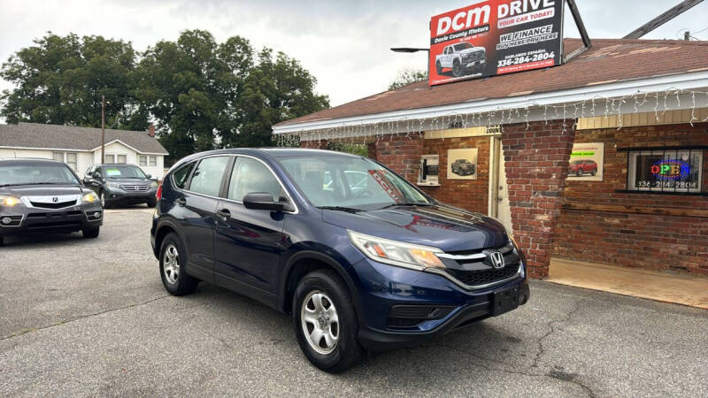 2015 Honda CR-V for sale at Davie County Motors in Mocksville NC