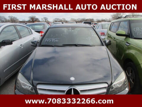 2011 Mercedes-Benz C-Class for sale at First Marshall Auto Auction in Harvey IL