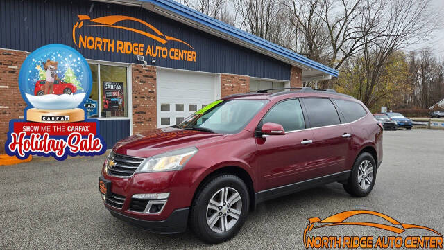 2015 Chevrolet Traverse for sale at North Ridge Auto Center LLC in Madison, OH