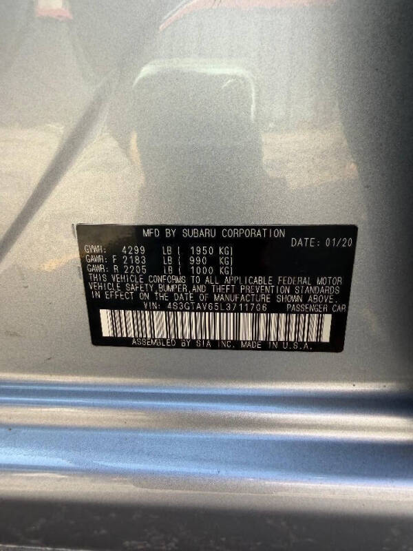 2020 Subaru Impreza Premium