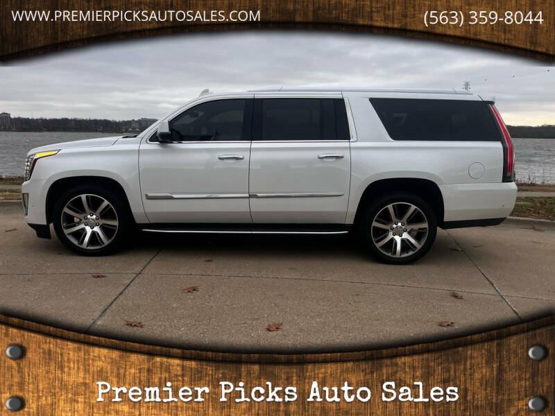 2017 Cadillac Escalade ESV for sale at Premier Picks Auto Sales in Bettendorf IA