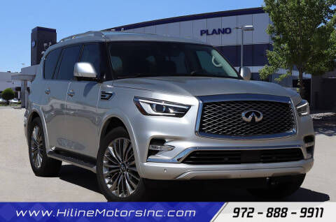 2019 Infiniti QX80 for sale at HILINE MOTORS in Plano TX