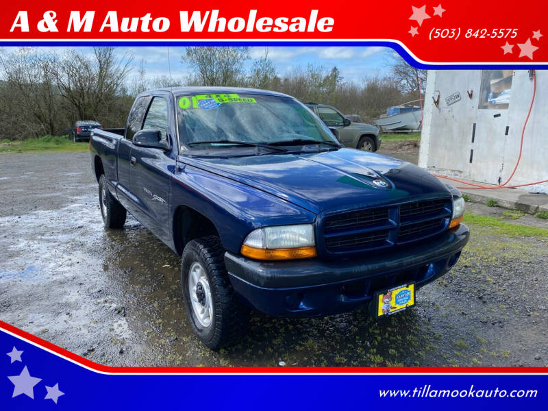 2001 Dodge Dakota for sale at A & M Auto Wholesale in Tillamook OR