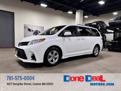 2019 Toyota Sienna for sale at DONE DEAL MOTORS in Canton MA