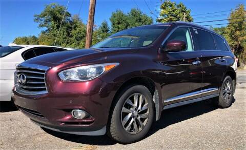 2013 Infiniti JX35 for sale at Top Line Import in Haverhill MA