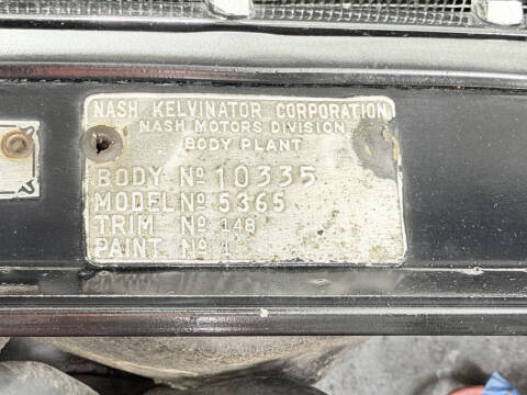 1953 Nash Ambassador Super