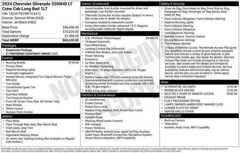 2024 Chevrolet Silverado 3500HD