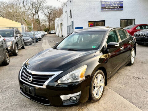 2015 Nissan Altima for sale at Best Choice Auto Sales in Virginia Beach VA