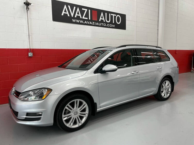 2015 Volkswagen Golf SportWagen for sale at AVAZI AUTO GROUP LLC in Gaithersburg MD