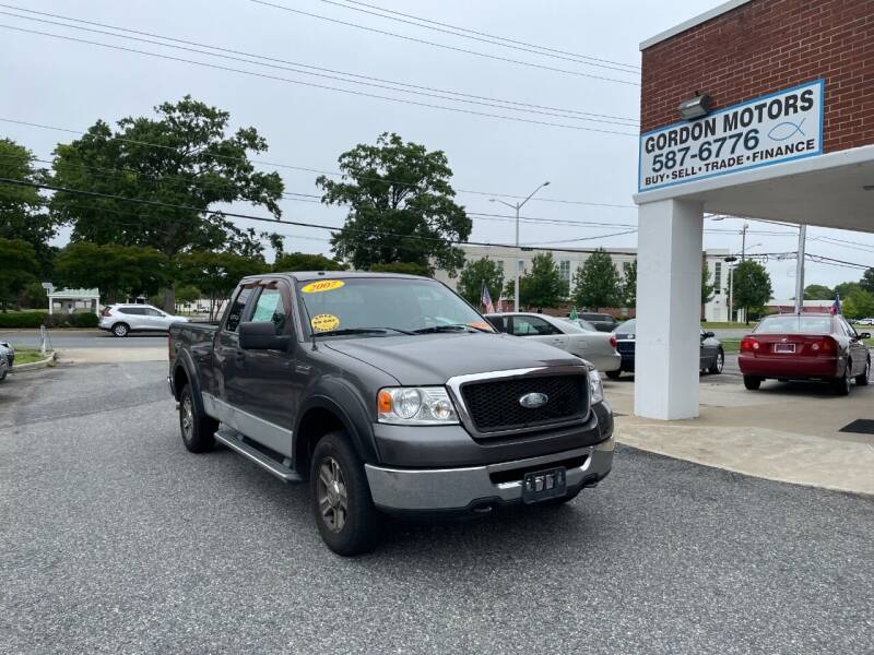 2007 Ford F-150 for sale at Gordon Motor Auto Sales Inc. in Norfolk VA