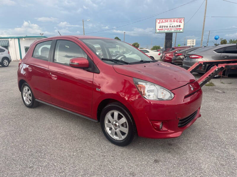 2015 Mitsubishi Mirage for sale at Jamrock Auto Sales of Panama City in Panama City FL