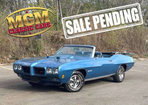 1970 Pontiac GTO for sale at MGM CLASSIC CARS in Addison IL