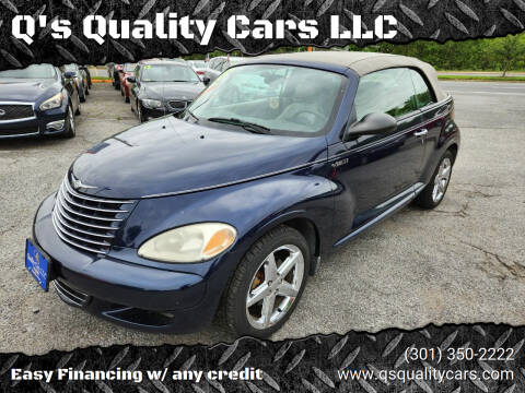 2005 Chrysler PT Cruiser for sale at Q's Quality Cars LLC in Capitol Heights MD