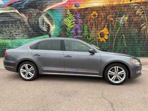 2012 Volkswagen Passat for sale at RIVERSIDE AUTO SALES in Sioux City IA