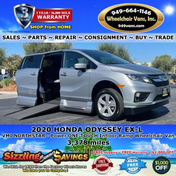 2020 Honda Odyssey for sale at Wheelchair Vans Inc in Laguna Hills CA