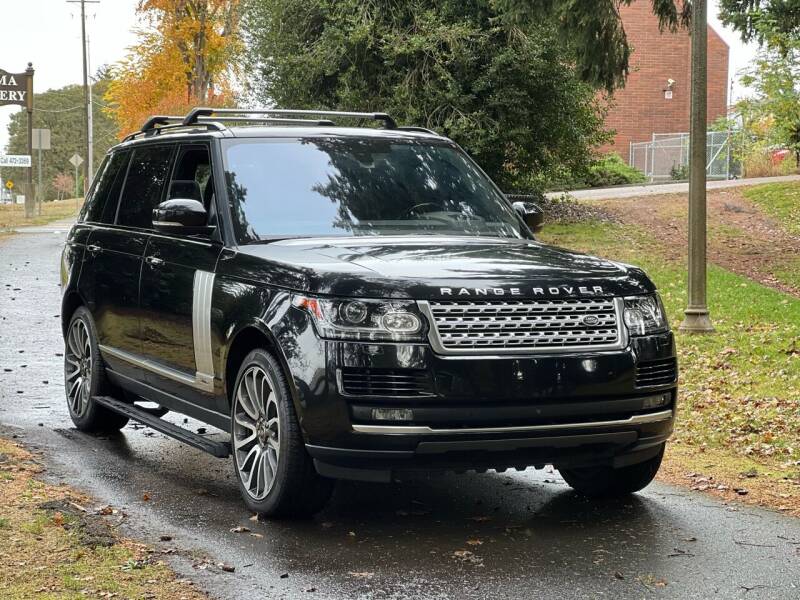 2016 Land Rover Range Rover for sale at Lux Motors in Tacoma WA
