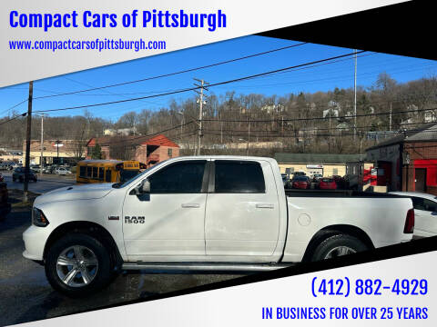 2013 RAM 1500 for sale at Compact Cars of Pittsburgh in Pittsburgh PA