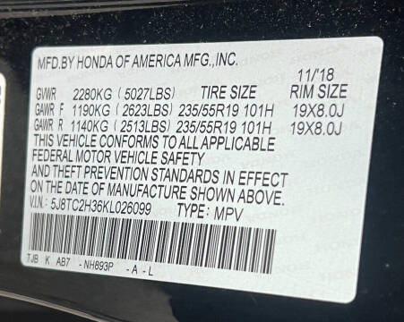 2019 Acura RDX SH-AWD