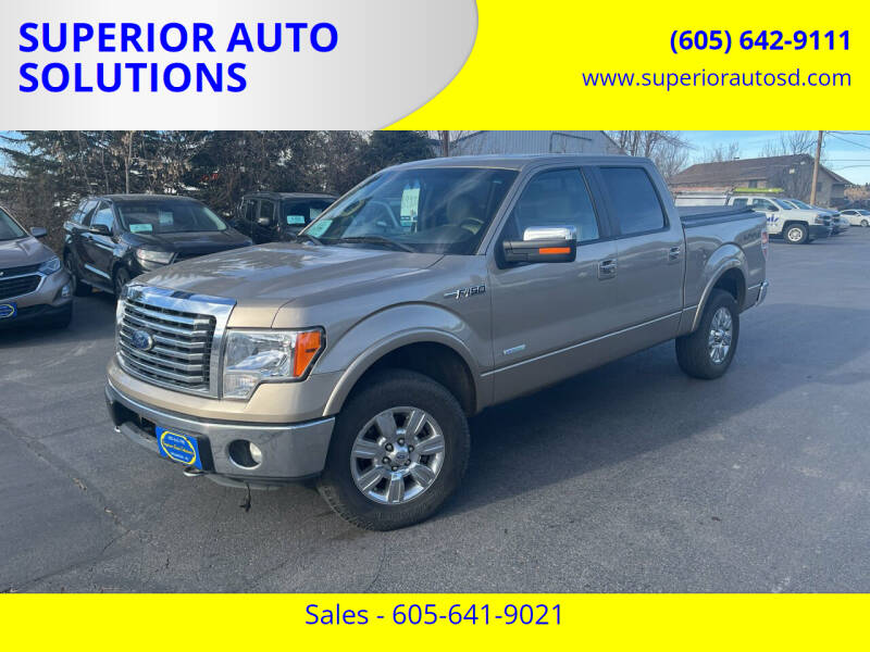 2011 Ford F-150 for sale at SUPERIOR AUTO SOLUTIONS in Spearfish SD