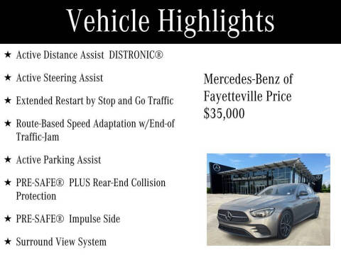 2021 Mercedes-Benz E-Class E 350