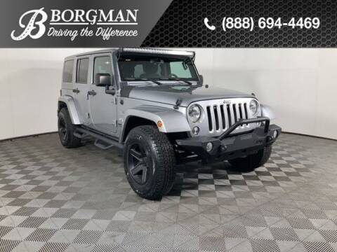 2016 Jeep Wrangler Unlimited for sale at Everyone's Financed At Borgman - BORGMAN OF HOLLAND LLC in Holland MI