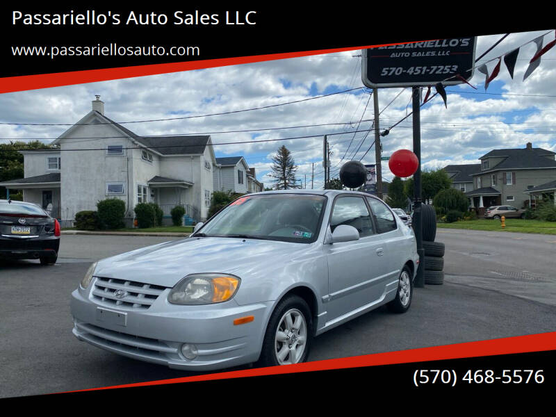 2005 Hyundai Accent for sale at Passariello's Auto Sales LLC in Old Forge PA
