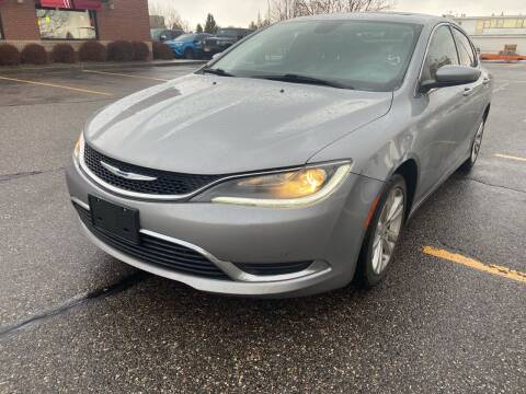 2015 Chrysler 200 for sale at BELOW BOOK AUTO SALES in Idaho Falls ID