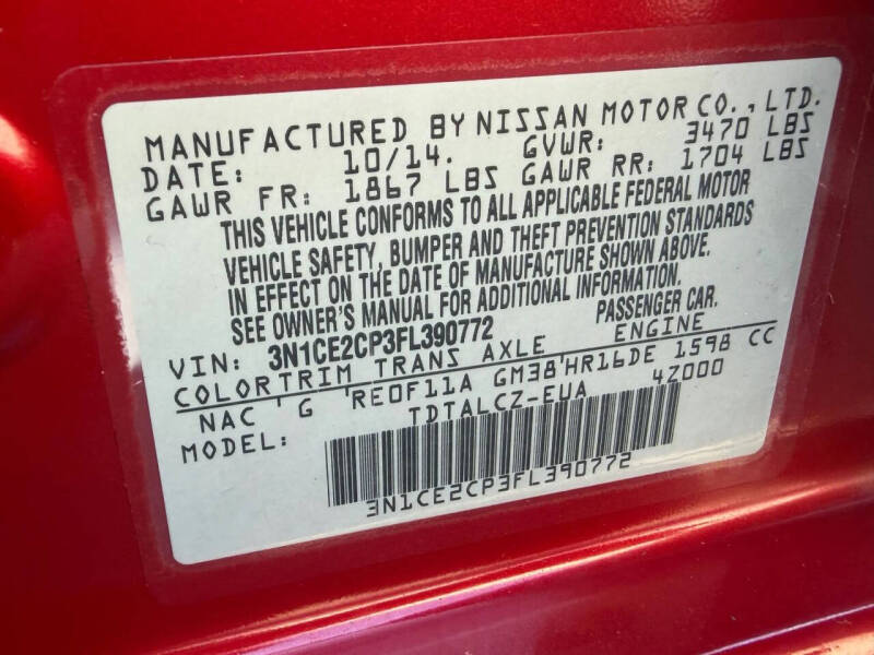 2015 Nissan Versa Note