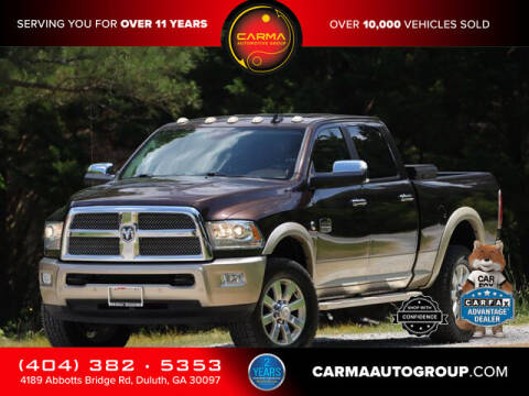 2016 RAM Ram Pickup 2500 for sale at Carma Auto Group in Duluth GA
