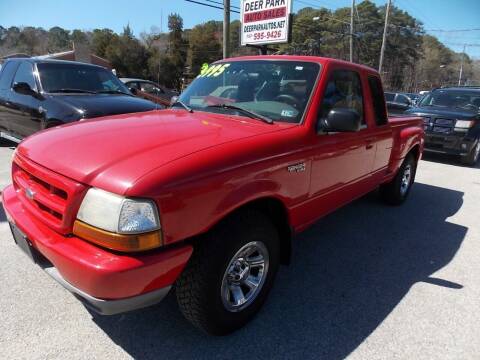 2000 Ford Ranger for sale at Deer Park Auto Sales Corp in Newport News VA