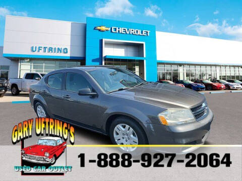 2014 Dodge Avenger for sale at Gary Uftring's Used Car Outlet in Washington IL