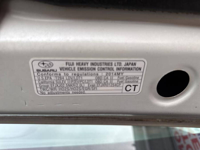 2014 Subaru Impreza 2.0i